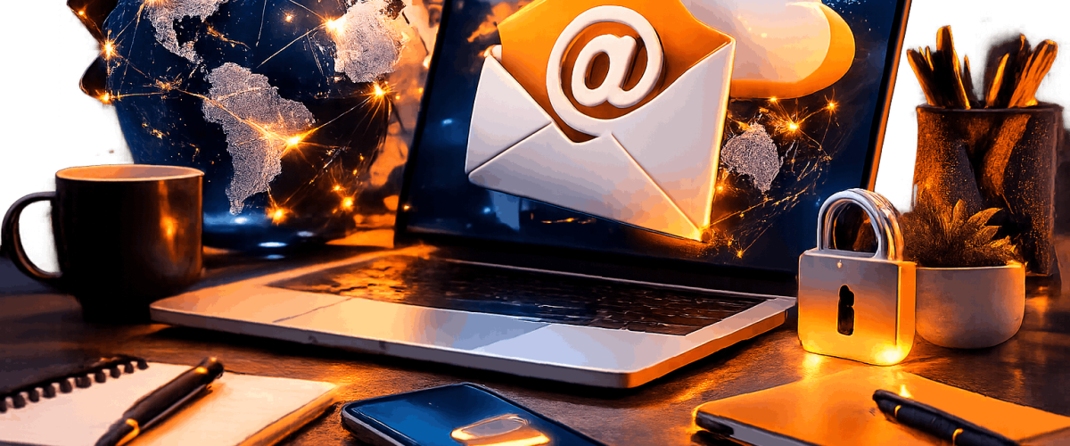 لماذا تحتاج شركتك إلى بريد إلكتروني احترافي بدلاً من البريد المجاني؟ 1200x500